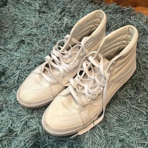 Sk8-hi slim all white